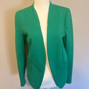H&M Green open front blazer